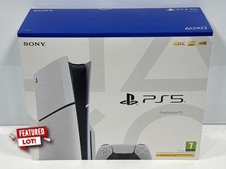 SONY PLAYSTATION 5 (SLIM) 1 TB GAMES CONSOLE IN WHITE: MODEL NO CFI-2016 (WITH BOX & ALL ACCESSORIES) [JPTM125123] THIS PRODUCT IS FULLY FUNCTIONAL AND IS PART OF OUR PREMIUM TECH AND ELECTRONICS RAN