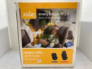 JOIE EVERY STAGE R129 BIRTH TO BOOSTER CHILDRENS CAR SEAT - RRP - £199: LOCATION - A5