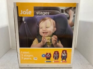 JOIE STAGES GROUP 0/1/2 CHILDRENS CAR SEAT - RRP - £100: LOCATION - A5