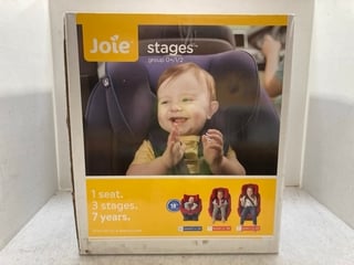 JOIE STAGES GROUP 0/1/2 CHILDRENS CAR SEAT - RRP - £100: LOCATION - A7