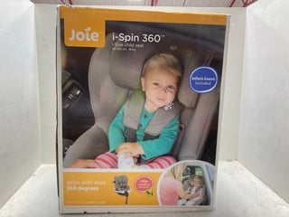 JOIE I - SPIN 360 I - SIZE CHILDRENS CAR SEAT - RRP - £250: LOCATION - A8