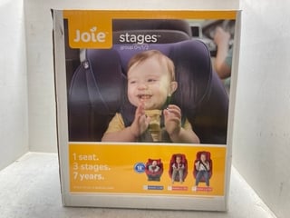 JOIE STAGES GROUP 0/1/2 CHILDRENS CAR SEAT - RRP - £100: LOCATION - A8