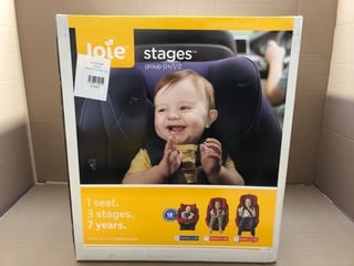 JOIE STAGES GROUP 0/1/2 CHILDRENS CAR SEAT - RRP - £100: LOCATION - A9