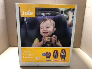 JOIE STAGES GROUP 0/1/2 CHILDRENS CAR SEAT - RRP - £100: LOCATION - A10