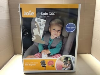 JOIE I - SPIN 360 I - SIZE CHILDRENS CAR SEAT - RRP - £250: LOCATION - A10