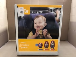 JOIE STAGES GROUP 0/1/2 CHILDRENS CAR SEAT - RRP - £100: LOCATION - A11