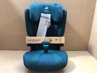 BRITAX ROMER KIDFIX I - SIZE CHILDRENS CAR SEAT IN ATLANTIC GREEN - RRP - £224: LOCATION - A12