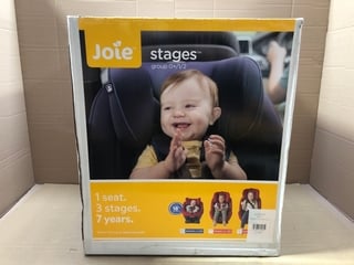 JOIE STAGES GROUP 0/1/2 CHILDRENS CAR SEAT - RRP - £100: LOCATION - A12