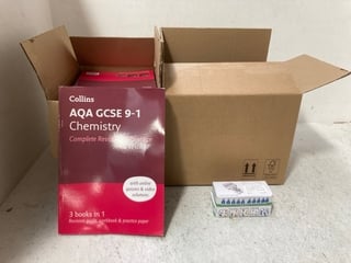 2 X BOXES OF COLLINS AQA GCSE 9 - 1 CHEMISTRY BOOKS: LOCATION - A16