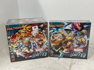 MARVEL UNITED MULTIVERSE PROMO 31 HERO PIECES SET (SEALED) TO INCLUDE MARVEL UNITED MULTIVERSE PROMO 6 HERO PIECE SET (SEALED) - RRP - £150: LOCATION - WHITE BOOTH