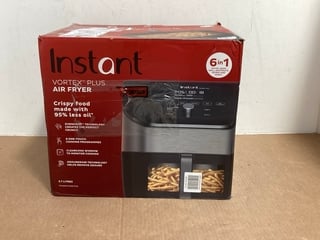 INSTANT VORTEX PLUS AIR FRYER - RRP - £119: LOCATION - B14