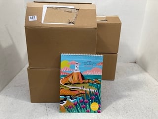 4 X BOXES OF 2025 JERSEY BAYS AND BEACHES CALENDARS: LOCATION - B9