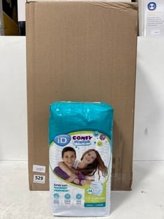 BOX OF ID COMFY JUNIOR BED PANTS - 9 - 15 YRS: LOCATION - B6