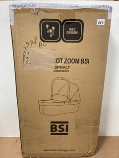 BSI ZOOM BSI CHILDRENS CARRY COT: LOCATION - B6