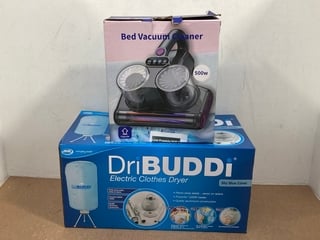 BED VACUUM CLEANER - 500W TO INCLUDE DRI BUDDI ELECTRIC CLOTHES DRYER: LOCATION - B4