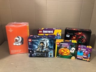 6 X ASSORTED GAMES TO INCLUDE LEGO BRICKHEADZ FORTNITE BRITE BOMBER BUILD KIT MODEL: 40728: LOCATION - C1