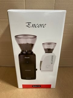 BARATZA ENCORE 230V COFFEE GRINDER IN WHITE - RRP - £189: LOCATION - C3