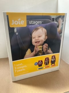 JOIE STAGES GROUP 0/1/2 CHILDRENS CAR SEAT - RRP - £100: LOCATION - A1