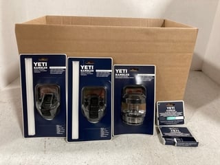 QTY OF ASSORTED ITEMS TO INCLUDE QTY OF YETI RAMBLER STRAW DRINKING CUP LIDS: LOCATION - C6