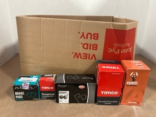 QTY OF ASSORTED ITEMS TO INCLUDE TIMCO FIRMAHOLD COLLATED BAND NAILS , TIMCO DRYWALL SCREWS: LOCATION - C8