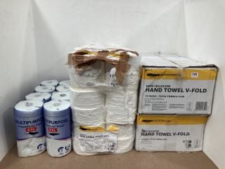 QTY OF ASSORTED LARGE HYGIENE ROLLS: LOCATION - C10