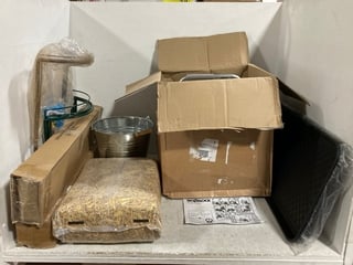 QTY OF ASSORTED ITEMS TO INCLUDE EXTRA SELECT BARLEY STRAW FOR PETS - L: LOCATION - C12