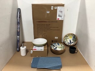 QTY OF ASSORTED JOHN LEWIS AND PARTNERS ITEMS TO INCLUDE SINGLE DOOR CABINET IN WHITE ': LOCATION - D13