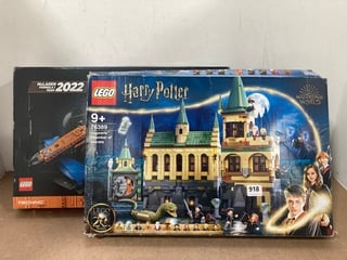 LEGO HARRY POTTER HOGWARTS CHAMBER OF SECRETS BUILD KIT MODEL: 76389 TO INCLUDE LEGO TECHNIC MCLAREN FORMULA ONE TEAM CAR BUILD KIT - COMBINED RRP - £168: LOCATION - D12