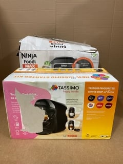 NINJA FOODI MAX 15 IN 1 SMART LID MULTI COOKER TO INCLUDE BOSCH TASSIMO HAPPY BUNDLE COFFEE MACHINE - COMBINED RRP - £299: LOCATION - D11