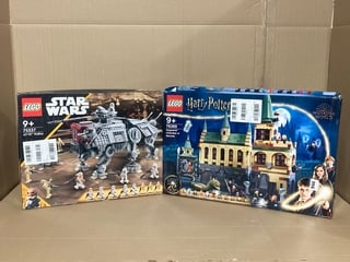 LEGO HARRY POTTER HOGWARTS CHAMBER OF SECRETS BUILD KITS MODEL: 76389 TO INCLUDE LEGO STAR WARS AT - TE WALKER BUILD KIT MODEL: 75337 - RRP - £238: LOCATION - D10