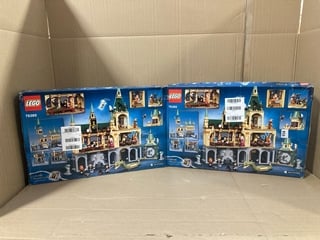 2 X LEGO HARRY POTTER HOGWARTS CHAMBER OF SECRETS BUILD KITS MODEL: 76389 - RRP - £216: LOCATION - D9