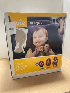 JOIE STAGES GROUP 0/1/2 CHILDRENS CAR SEAT - RRP - £100: LOCATION - A4