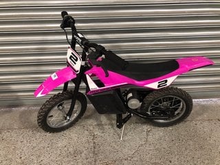 (COLLECTION ONLY) RAZOR MX 125 DIRT ROCKET ELECTRIC POWERED DIRT BIKE RRP: £260: LOCATION - A1