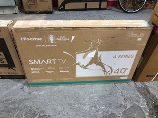 HISENSE 4 SERIES 40" SMART TV MODEL: 40A4NTUK RRP: £179: LOCATION - A1