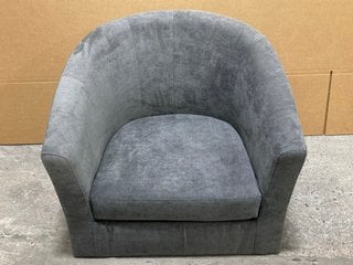 REGAL TUB CHAIR IN GREY: LOCATION - A4