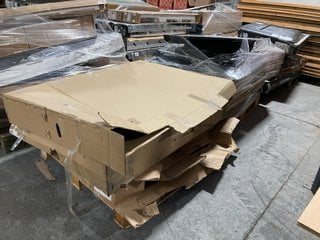 (COLLECTION ONLY) 3 X PALLETS OF ASSORTED SPARE AND REPAIR TVS (MAINBOARDS REMOVED): LOCATION - A8