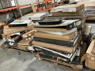 (COLLECTION ONLY) 4 X PALLETS OF ASSORTED SPARES & REPAIRS TVS ( MAINBOARDS REMOVED ): LOCATION - A7