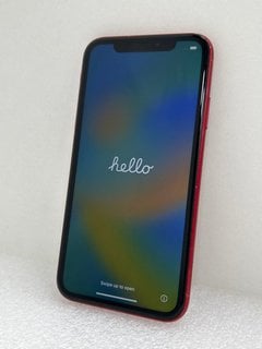 APPLE IPHONE XR 64GB SMARTPHONE IN PRODUCT RED: MODEL NO A1984 (UNIT ONLY) NETWORK UNLOCKED [JPTM126981]