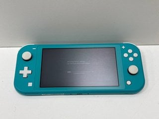 NINTENDO SWITCH LITE 32 GB GAMES CONSOLE (ORIGINAL RRP - £189) IN TURQUOISE: MODEL NO HDH-001 (WITH MAINS POWER ADAPTER) [JPTM127877]