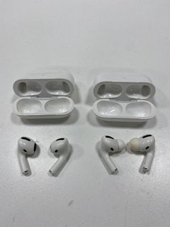 2 PAIRS OF AIRPODS EARBUDS IN WHITE (WITH CHARGING CASE) [JPTM127619]