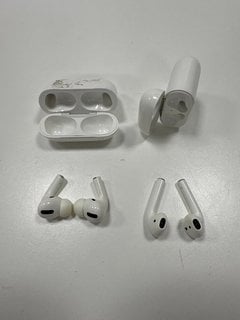 2 PAIRS OF AIRPODS EARBUDS IN WHITE (WITH CHARGING CASE) [JPTM127560]