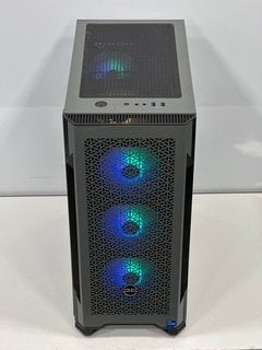 PC SPECIALIST CYPHER G50R CUSTOM BUILT GAMING 1 TB PC IN BLACK/GREY (WITH MAINS POWER CABLE AND ACCESSORIES) 12TH GEN INTEL CORE I5-12400F 2.50GHZ, 16.0 GB RAM, NVIDIA GEFORCE RTX 3060 [JPTM127878]