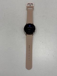 SAMSUNG GALAXY WATCH 4 SMARTWATCH IN PINK GOLD: MODEL NO SM-R860 (WITH BOX & CHARGE CABLE) [JPTM127732]