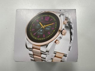 MICHAEL KORS GEN 6 BRADSHAW SMARTWATCH: MODEL NO DW13M1 (WITH BOX & CHARGE CABLE) [JPTM127864]