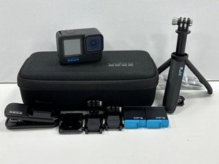 GO PRO HERO10 BLACK ACTION CAMERA IN BLACK: MODEL NO CPKG1 (WITH ACCESSORIES BUNDLE PACK) [JPTM127810]