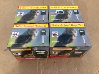 4X SOLAR ANIMAL REPELLER: LOCATION - E9