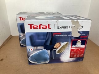 2X TEFAL EXPRESS PROTECT STEAM GENERATOR IRON: LOCATION - E9