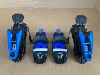 QTY OF ASSORTED SKIING ACCESSORIES TO INCLUDE ARMADA STERIVE 12 GW BINDINGS: LOCATION - E10