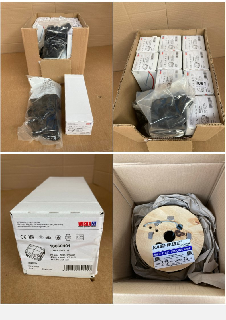 QTY OF ASSORTED HARDWARE ITEMS TO INCLUDE 25PK PRYSMIAN CABLE CLEAT: LOCATION - E11