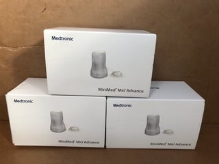 3X MEDTRONIC MINIMED MIO ADVANCE: LOCATION - E12